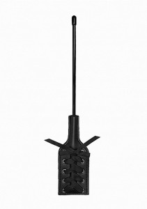 Ouch! Crop Rectangle With Black Lace - Small