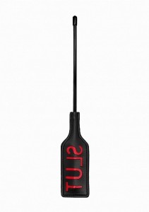 Ouch! Crop - SLUT - Small - Black