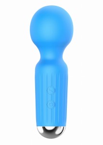 Stymulator-Rechargeable Mini Masager USB 20 Functions - Blue