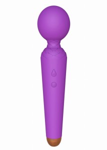 Stymulator-Rechargeable Power Wand USB 10 Functions - Purple