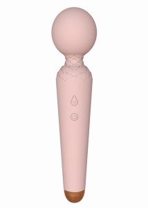 Stymulator-Rechargeable Power Wand USB 10 Functions - Flesh