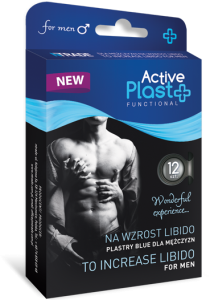Plastry na libido BLUE dla mężczyzn Gotowy 24 godziny