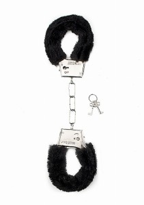 Furry Handcuffs - Black