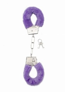 Furry Handcuffs - Purple