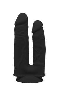REAL LOVE DUAL DENSITY DOUBLE PENETRATOR BLACK