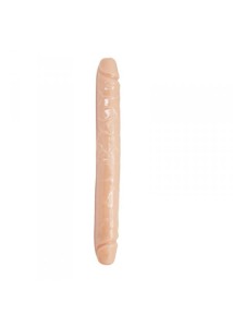 Dildo-SOLID DOUBLE DONG. PREMIUM TPE MATERIAL.