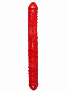 Dildo-Flexible Double Dong - Red