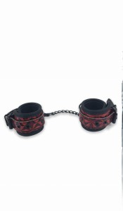 BTB FETISH WRISTS CUFFS RED