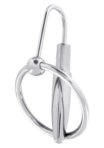 Stymulator-PENISPLUG W GLANSRING 30MM