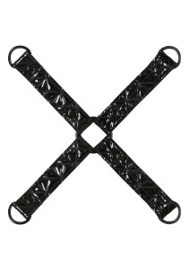Wiązania-SINFUL HOGTIE BLACK