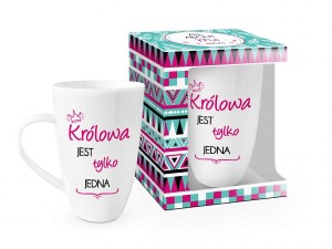 ALL ABOUT ME - kubek NBC wysoka baryłka 400ml. - Królowa