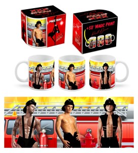 XXX SHOW - kubek BOSS 300ml - Strażacy