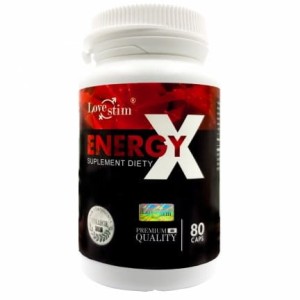 Wspomaga erekcję i libido EnergyX 80kaps. - dla wymagających
