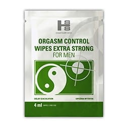 Kontroluj wytrysk - zupełna nowość Orgasm Control Wipes