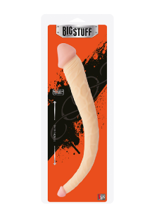 Dildo-BIGSTUFF DOUBLE DONG 15INCH FLESH