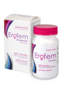 Erofem, wreszcie skuteczny preparat dla kobiet, 30 kaps.