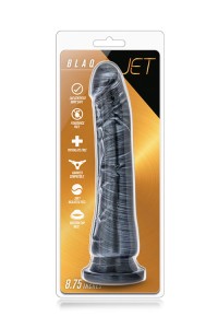 Dildo-JET BLAQ CARBON METALLIC BLACK
